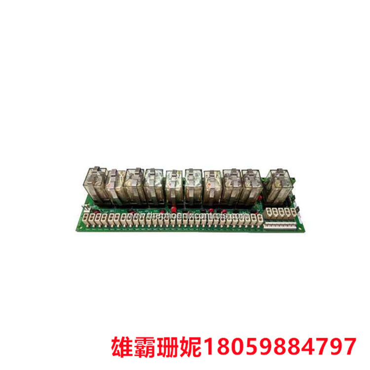 GE   DS200RTBAG3A   继电器端子板    已安装的主机将提供额外的十个中继点 