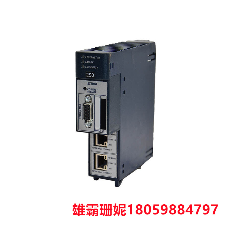 GE IC695ETM001 两 (2) 端口以太网发送器模块 可实现以太网连接
