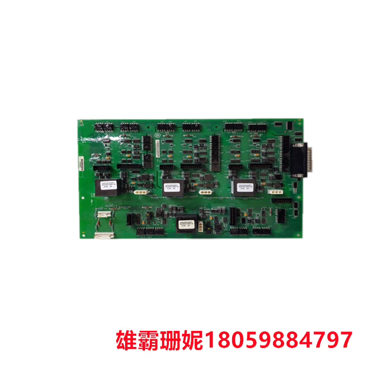 GE IS210AEDBH4AGD 电路板组件 该组件的正面有许多连接器