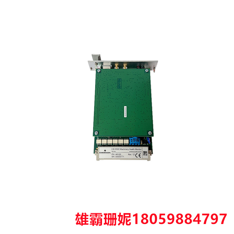 EPRO  A6120  监测模块    控制网络是双速10/100BaseT网络 