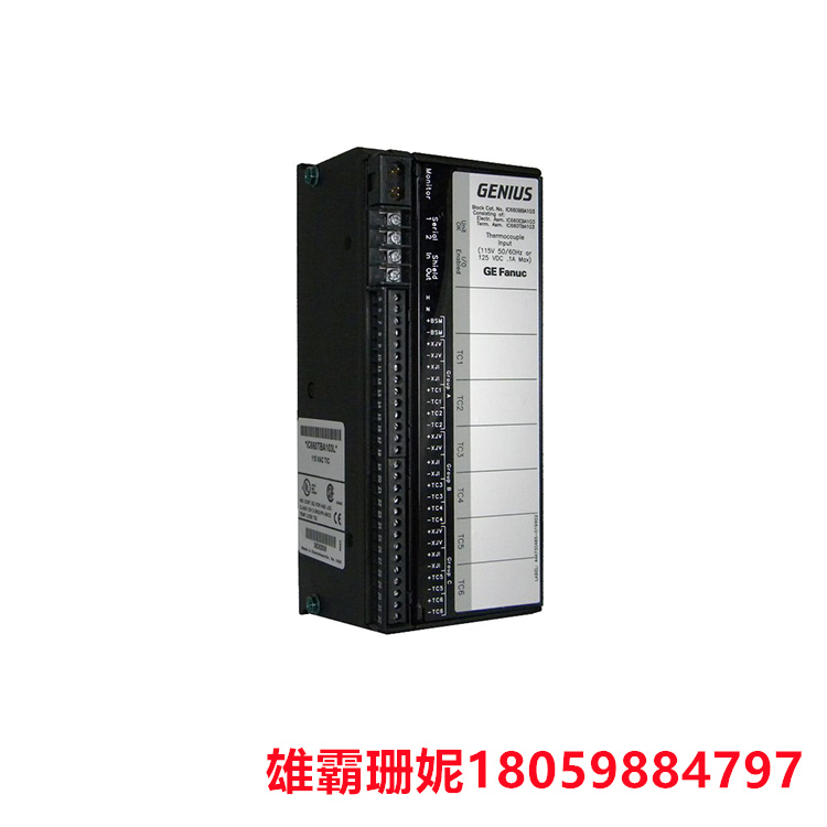 GE IC660EBA020 I/O 模拟模块 端子组件构成了模块的底座
