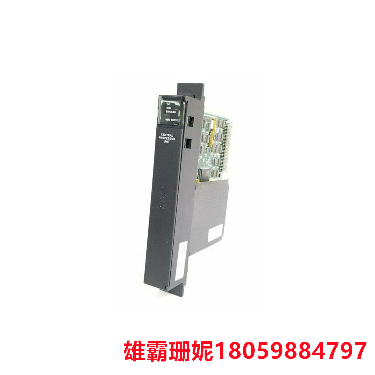 GE IC697CPU771 中央处理器(CPU)模块 因为CPU负责处理用户逻辑以实现所需的自动化