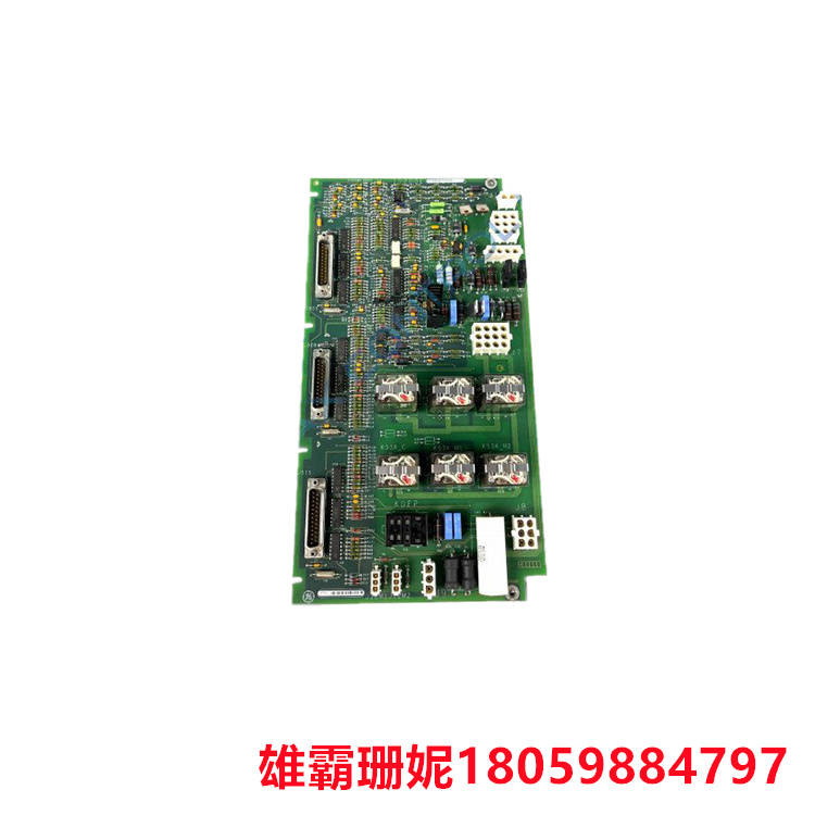 GE IS20EPBPG1A 励磁器高速继电器驱动板 包括三个公头垂直针带状连接器