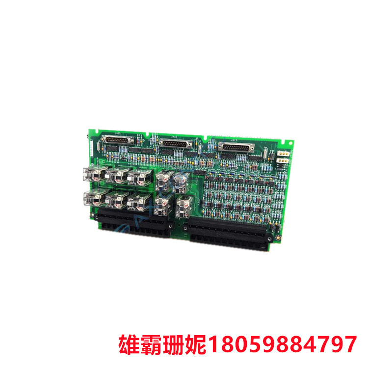GE IS200ECTBG1A 励磁器接触端子板 该型号能够控制继电器触点输出和客户触点输入