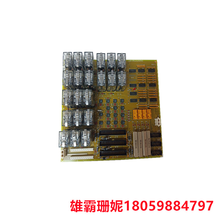 GE DS200TCTGG1AFF 单工跳闸板 将金属带排列在继电器的顶部