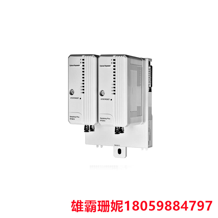ABB  RFO810  光纤中继器模块    包括用于有线或无线网络 