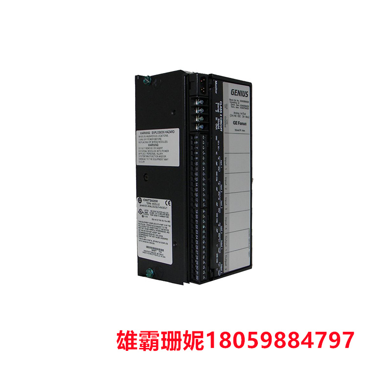 GE IC660BBA020 电压模拟模块 I/O 已启用和单元正常 LED 指示块的运行状态