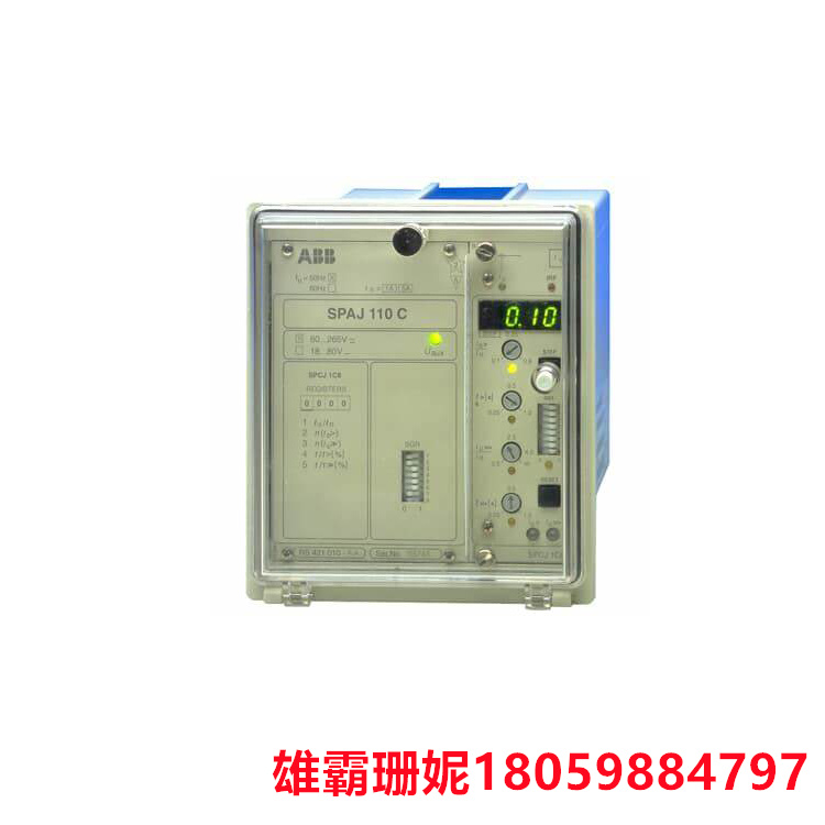 ABB SPAJ110C 接地故障继电器 继电器有两个保护级