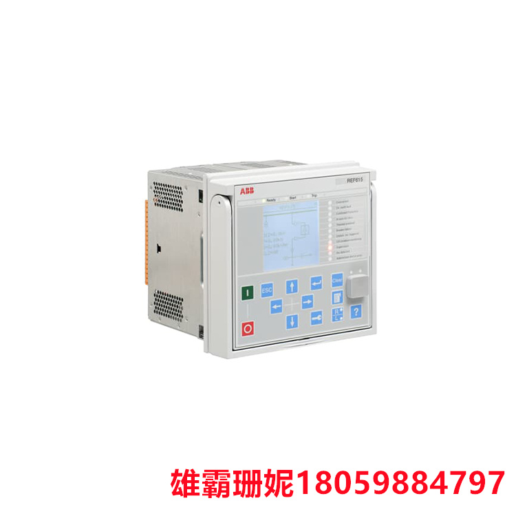 ABB RF615 带冗余C1610的I/O站 用于所有输入和输出的环形接线片端子