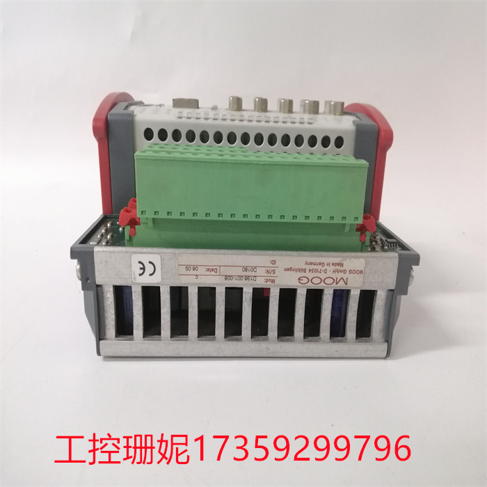 D136-001-008 MOOG 伺服控制器 多通道感应功能