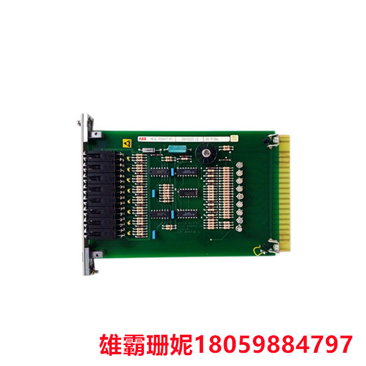 ABB   XV9738a   可编程控制卡     脉冲计数可用于编码器的位置反馈 