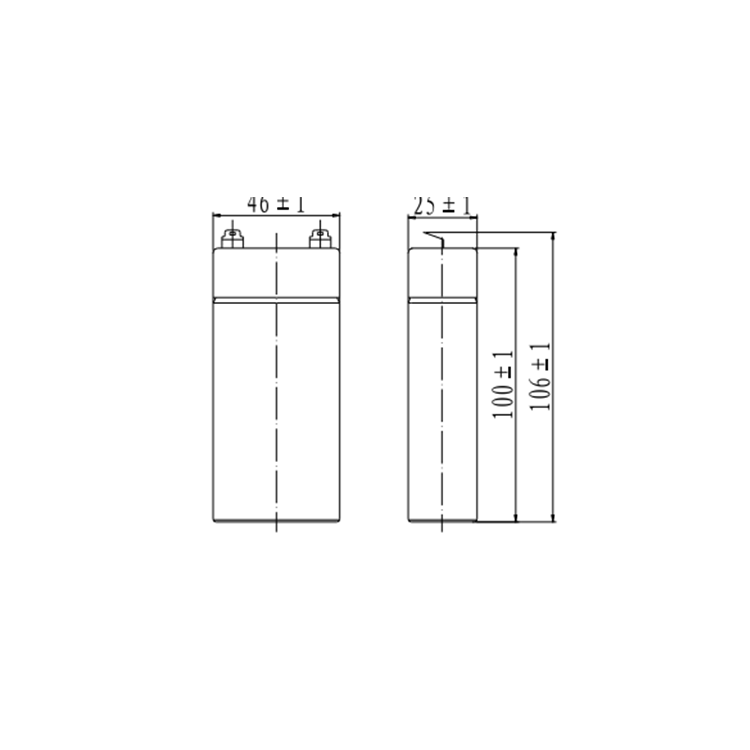 产品名称：威达蓄电池HX2-4 