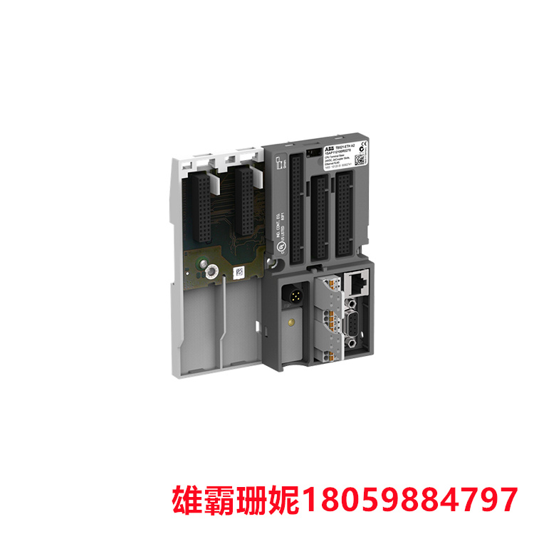 ABB   TB521-ETH  终端底座   用于 CPU 通信和编程的以太网和串行接口 