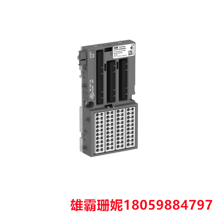 ABB   TK516   I/O 终端单元     适用于模拟和 24 VDC 数字模块 