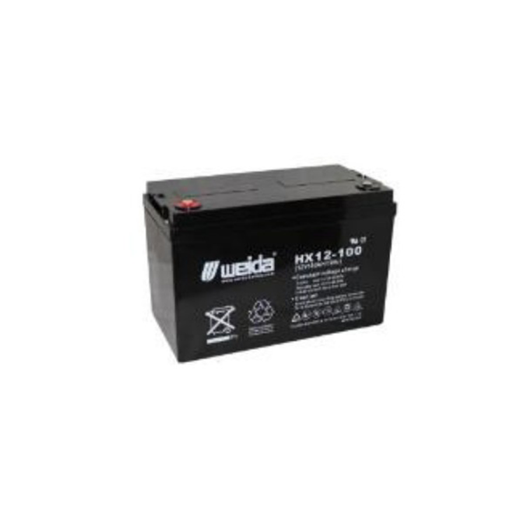 威达蓄电池HX12-100/12V100AH  专用隔板加强了电池内部性能 