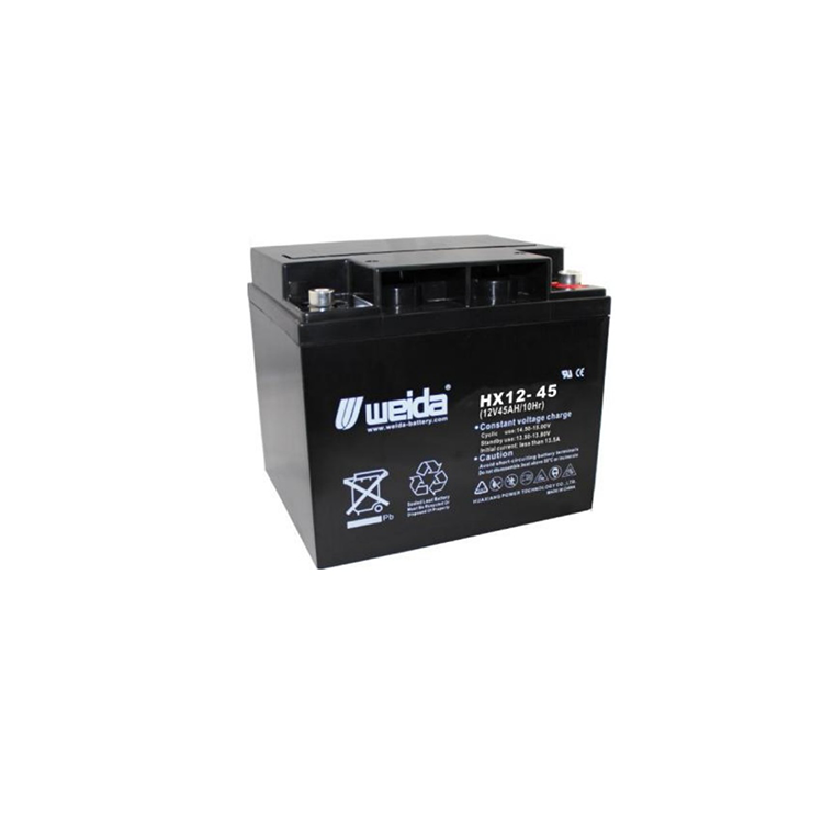 威达蓄电池HX12-45/12V45AH  电池寿命到了改换即可 