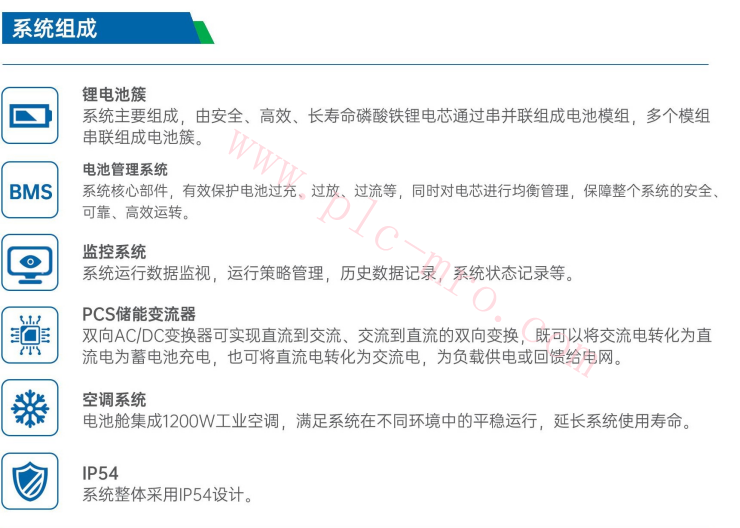 一体化集装箱储能系统CESS500kW-1075kWh 