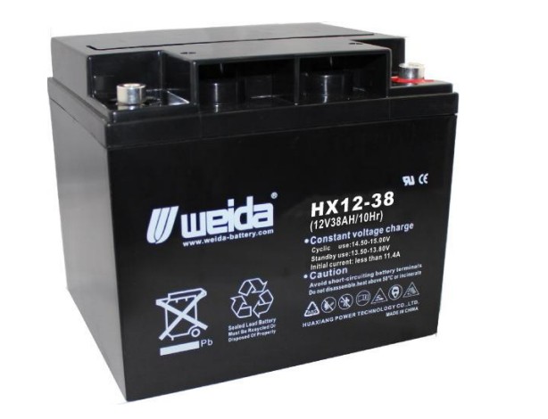 威达蓄电池HX12-38/12V38AH 