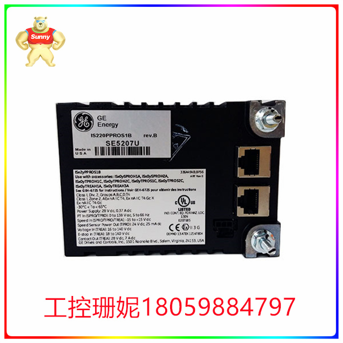 GE IS220PPROS1B工业自动化 控制模块