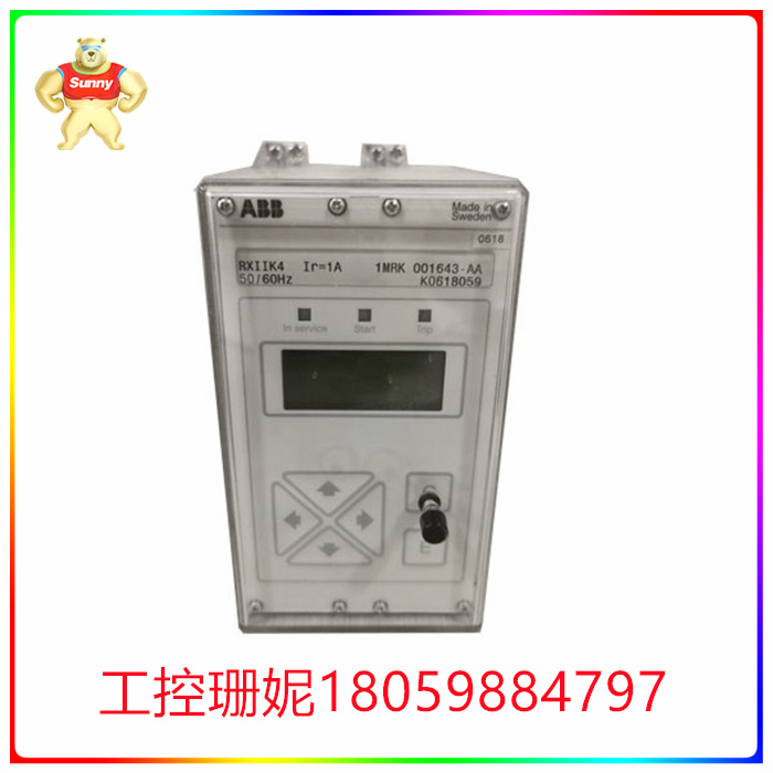 ABB RXIIK 4  1MRK001643-AA 电流变送器 自动控制系统模块 