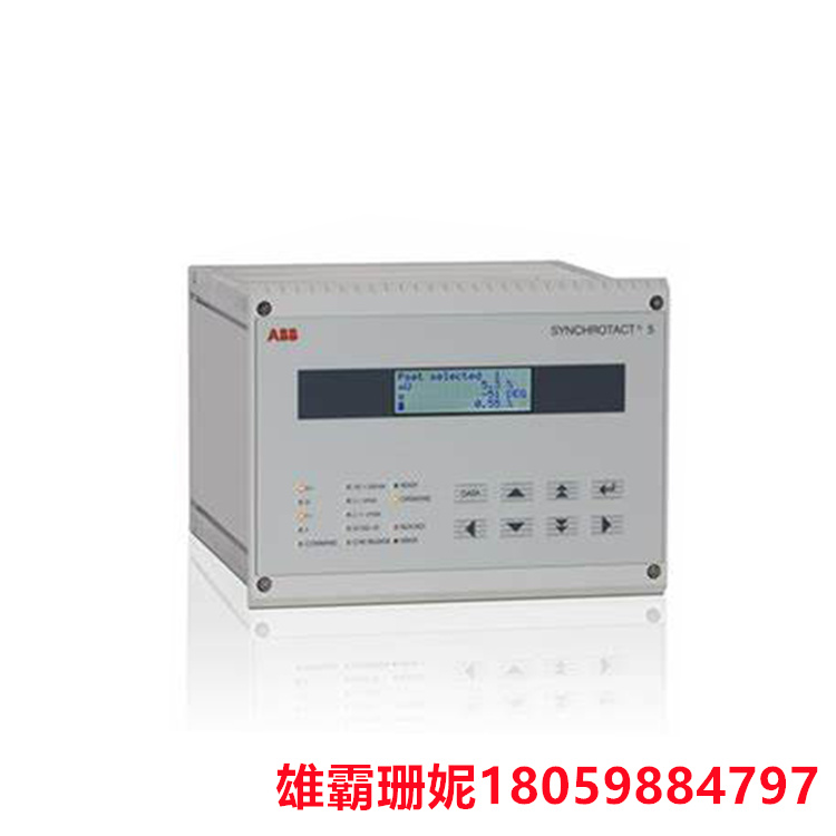 ABB   SYN5201A-Z   自动单通道同步器     这个产品通常被用于与其他工业设备和系统进行通信 