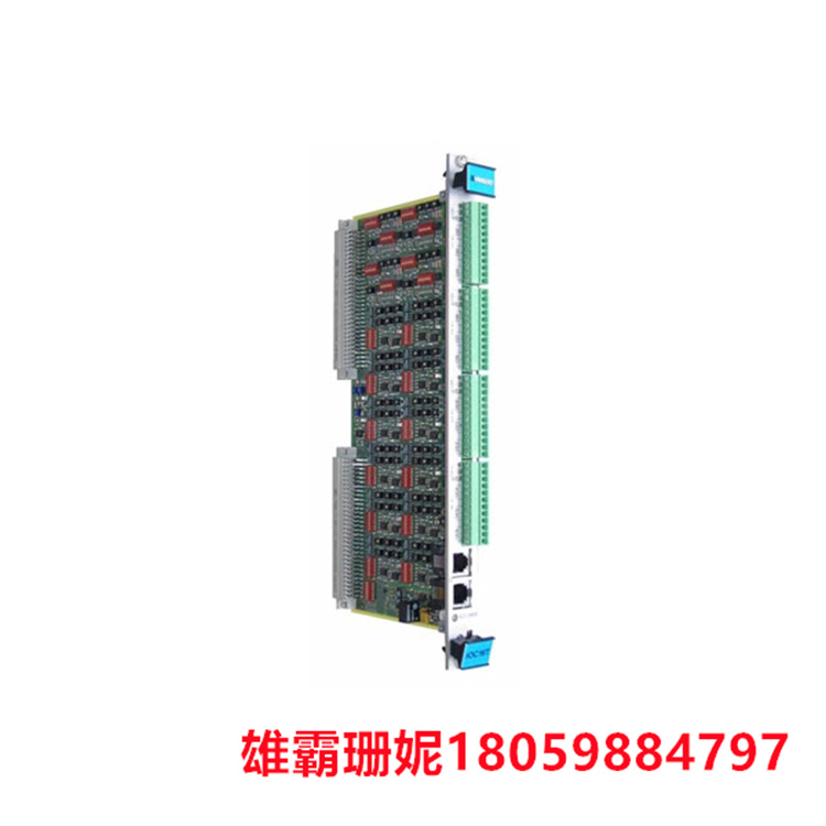 Vibro-meter    VM600 IOC16T   输入输出卡    通过连接器P2,使用工业包(IP)接口 