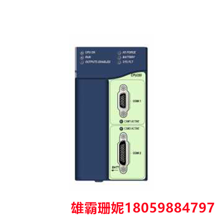 GE     IC695CPU320HU  中央处理器    两个串行端口中的每一个都占用系统基座上的一个插槽 