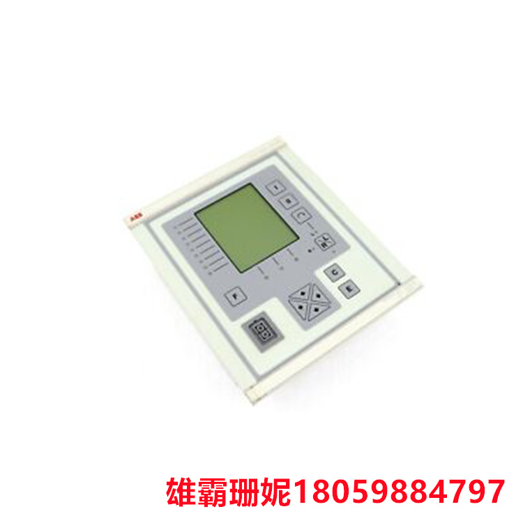 ABB    REF543KM129AAAB    馈线端子模块      保护功能还支持不同类型的网络 