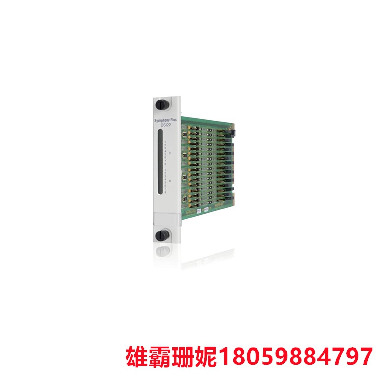 ABB SPDSI22 数字输入模块 而数字量模块就是检测外部开关量输入的状态