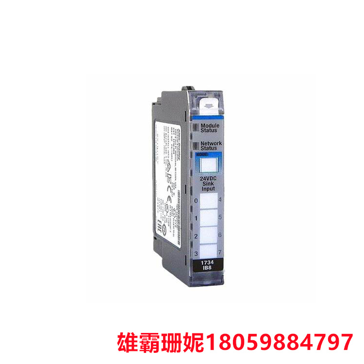 AB   1734-IB8    8通道离散输入模块      用于实现分布式 I/O 架构 