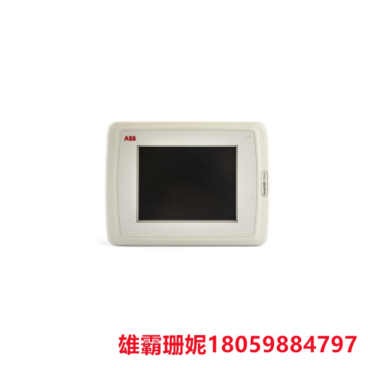 ABB PP845 3BSE042235R1 触摸屏 直观且符合人体工程学的操作面板组成