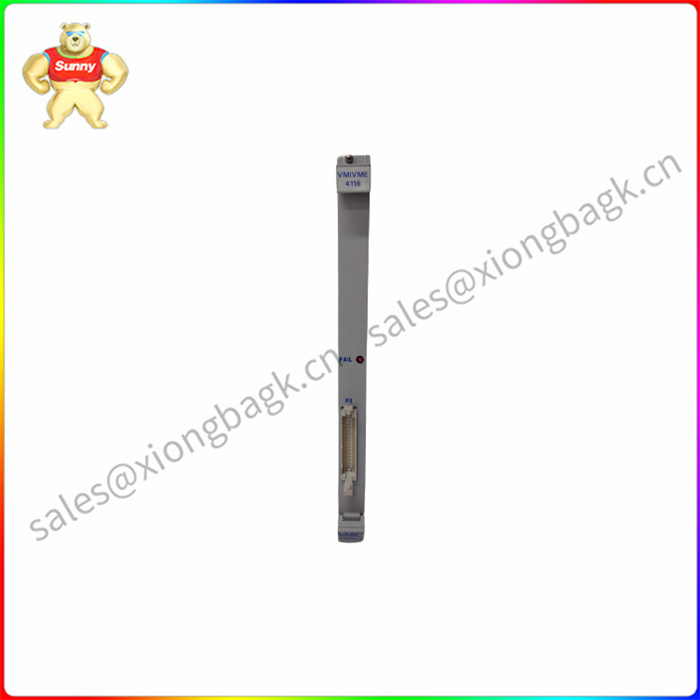 GE VMIVME-4116 是一款控制脉冲卡件模块 