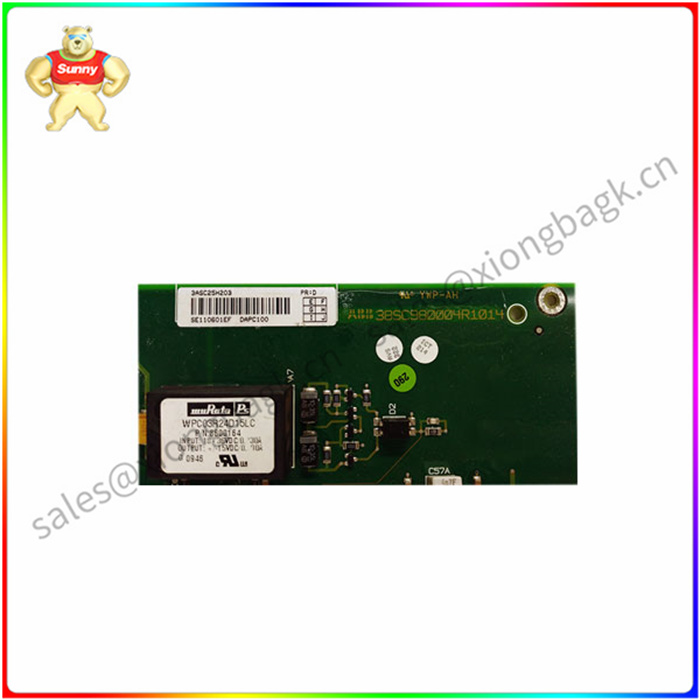 ABB 3ASC25H203 是 一款高性能模拟输出模块