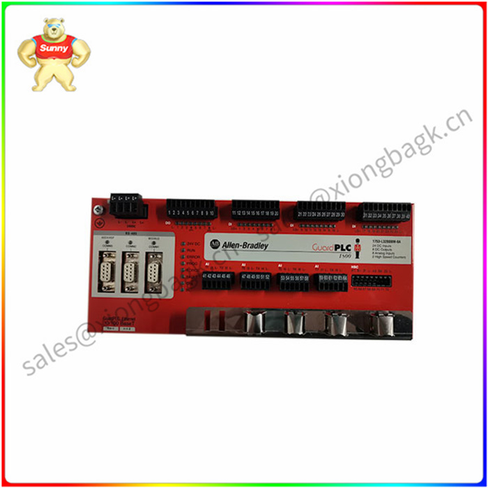 1753-L32BBBM-8A 是GuardPLC 1800系列的安全控制器 