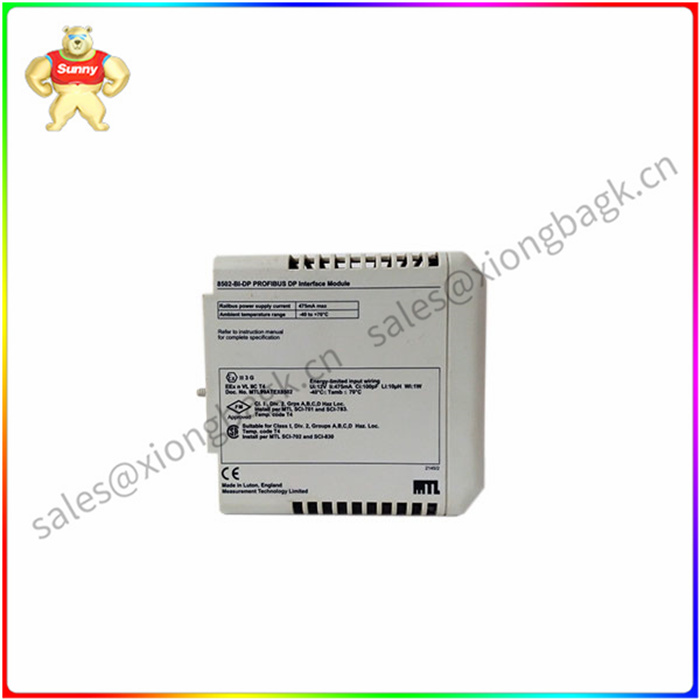 8502-BI-DP GE 提供8000系列I/O模块与a之间的通信链路 