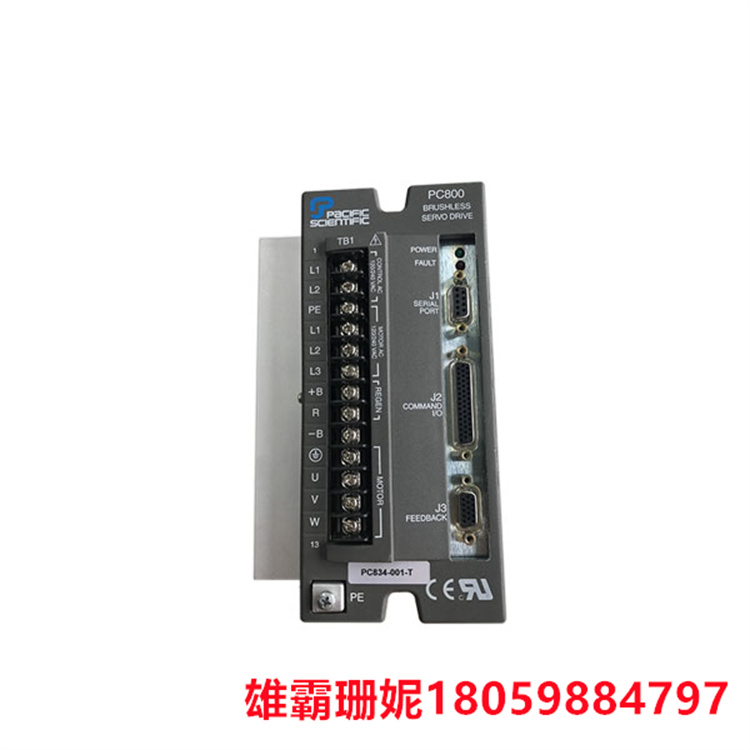 PACIFIC SCIENTIFIC PC834-001-T 模拟量输入模块 采用RS-485总线作为数据通信线路