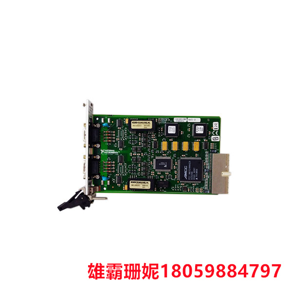 NI      PXI-8423     模块       它可以通过串行端口与仪器进行通信 