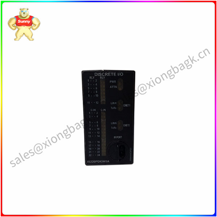 IS220PDIOH1A  GE 有两个以太网端口和自己的本地处理器 