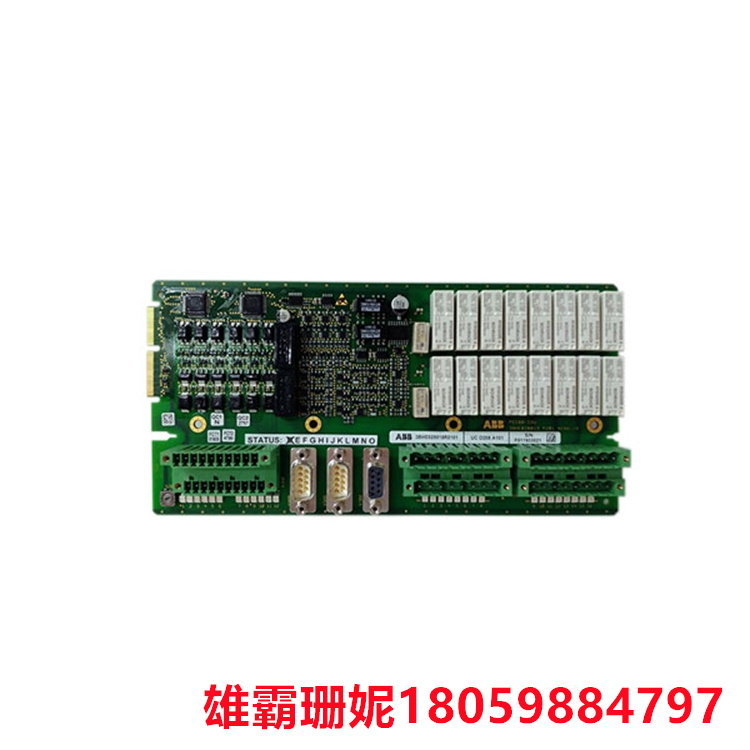 ABB    UCD208A101   远程终端模块       可以与各种传感器和执行器进行连接 