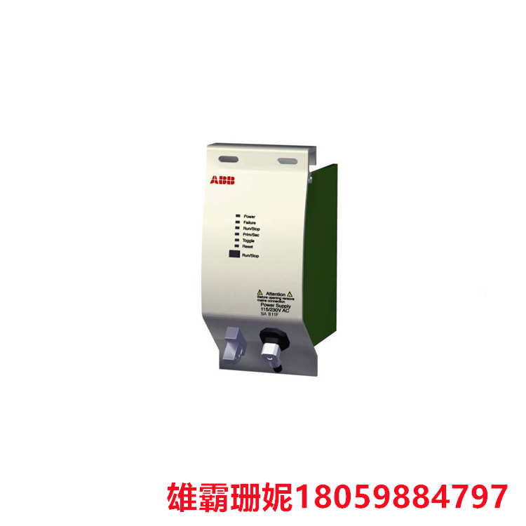 ABB SD802F 3BDH000012R1	电源模块     以及电源故障时输出保持20ms和自动切换输入电源等功能 