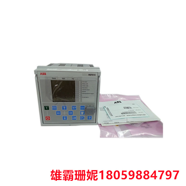 ABB    REF615E-E	馈线保护和控制继电器    也是其 615 保护和控制产品系列的一部分 