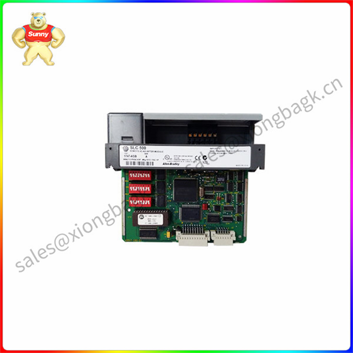 Allen-Bradley 1747-ASB 是一款适配器模块具有通用远程 I/O 通信端口 
