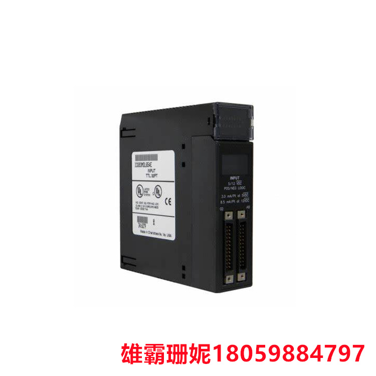 GE    IC693MDL654    正/负逻辑输入模块     它提供32个离散的TTL电压阈值输入点 