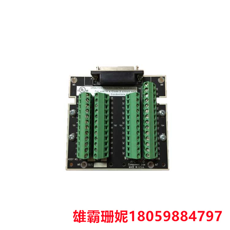 WATLOWANAFZE PPC-TB50 开放式过程控制板 它能够实时监测生产过程中的各种参数