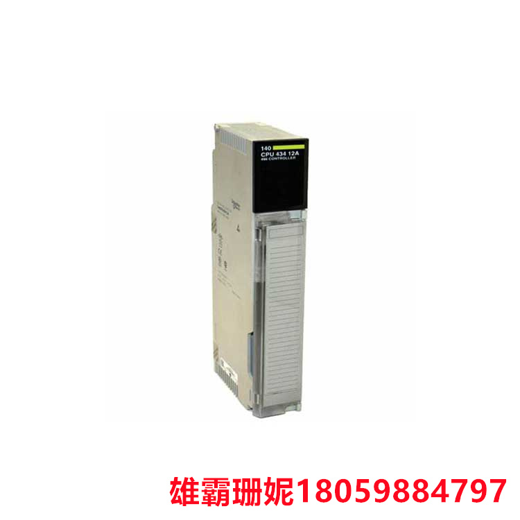 SCHNEIDER	140CPU43412A   处理器       能够实现高精度的控制和监测 