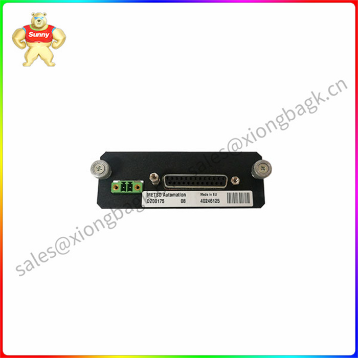 Metso D200175 模拟输入电子模块 采集各种模拟信号 