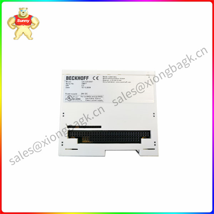 CX11000001 BECKHOFF 以太网模块 CPU识别和处理的有效数据 