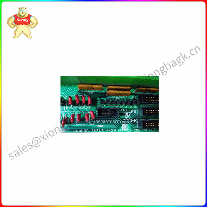 DS200TBQCG1AAA 模拟输入毫安输入/输出 （I/O） 终端模块 