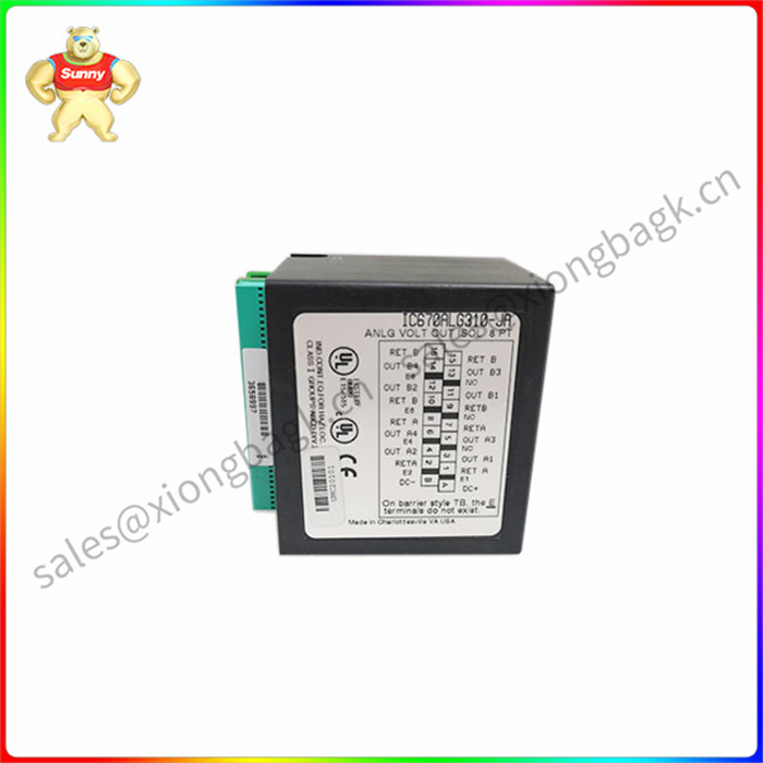 IC670ALG310-JA GE 电压源模拟输出模块 