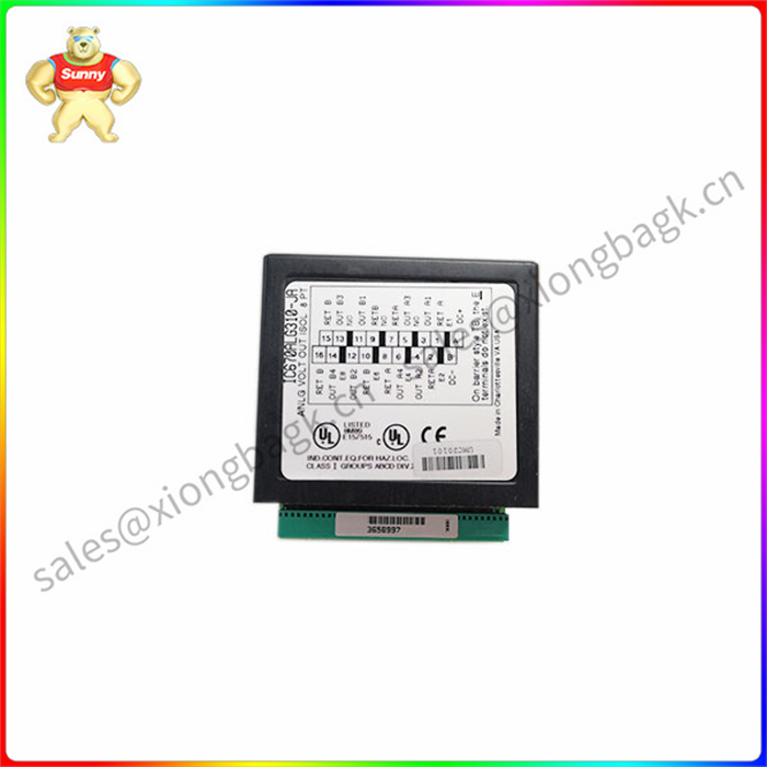 IC670ALG310-JA GE 电压源模拟输出模块 